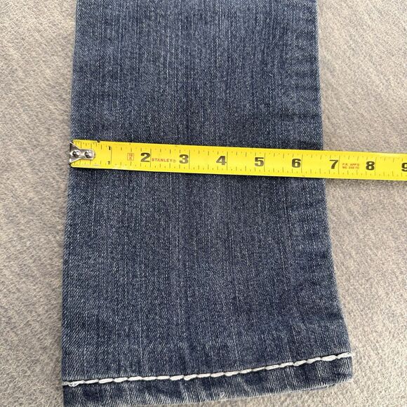 TRUE RELIGION - Women's Size 27 World Tour Joey Super T Blue Jeans  A46 - Picture 15 of 16